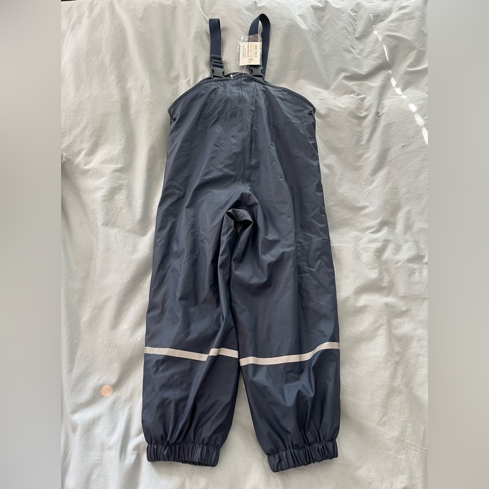 NWT: navy weatherproof overalls